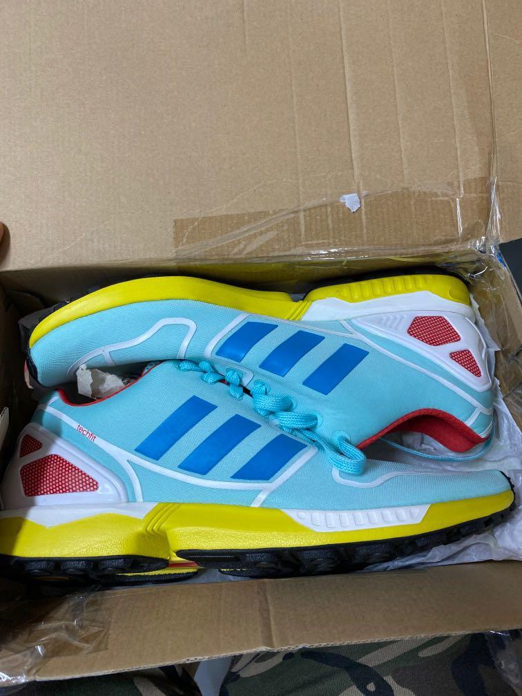 清貨特賣) 全新Adidas ZX Flux US9-10.5, 男裝, 鞋, 波鞋- Carousell