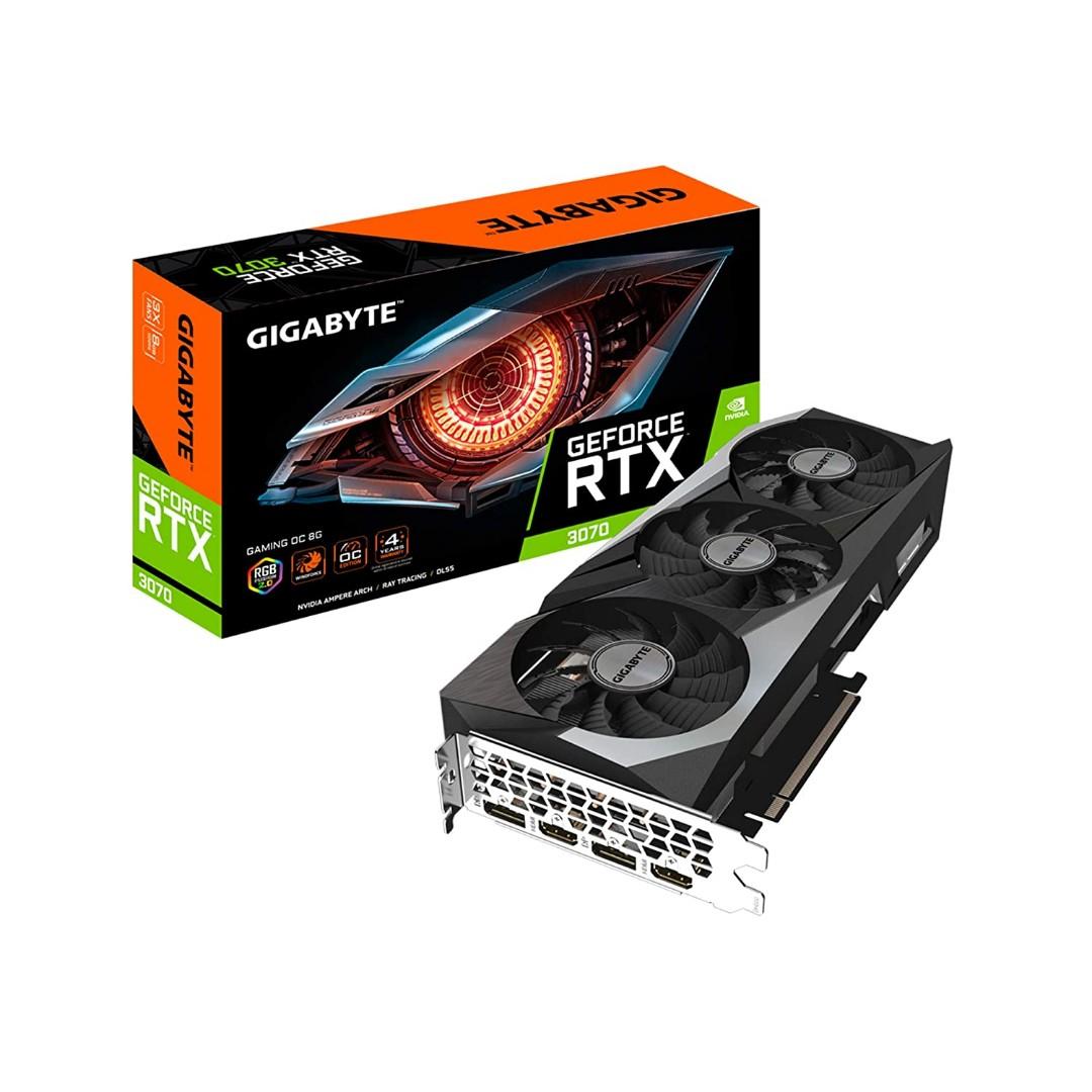 極新淨] GIGABYTE GeForce RTX 3070 GAMING OC 8GB DDR6 顯示卡(非LHR