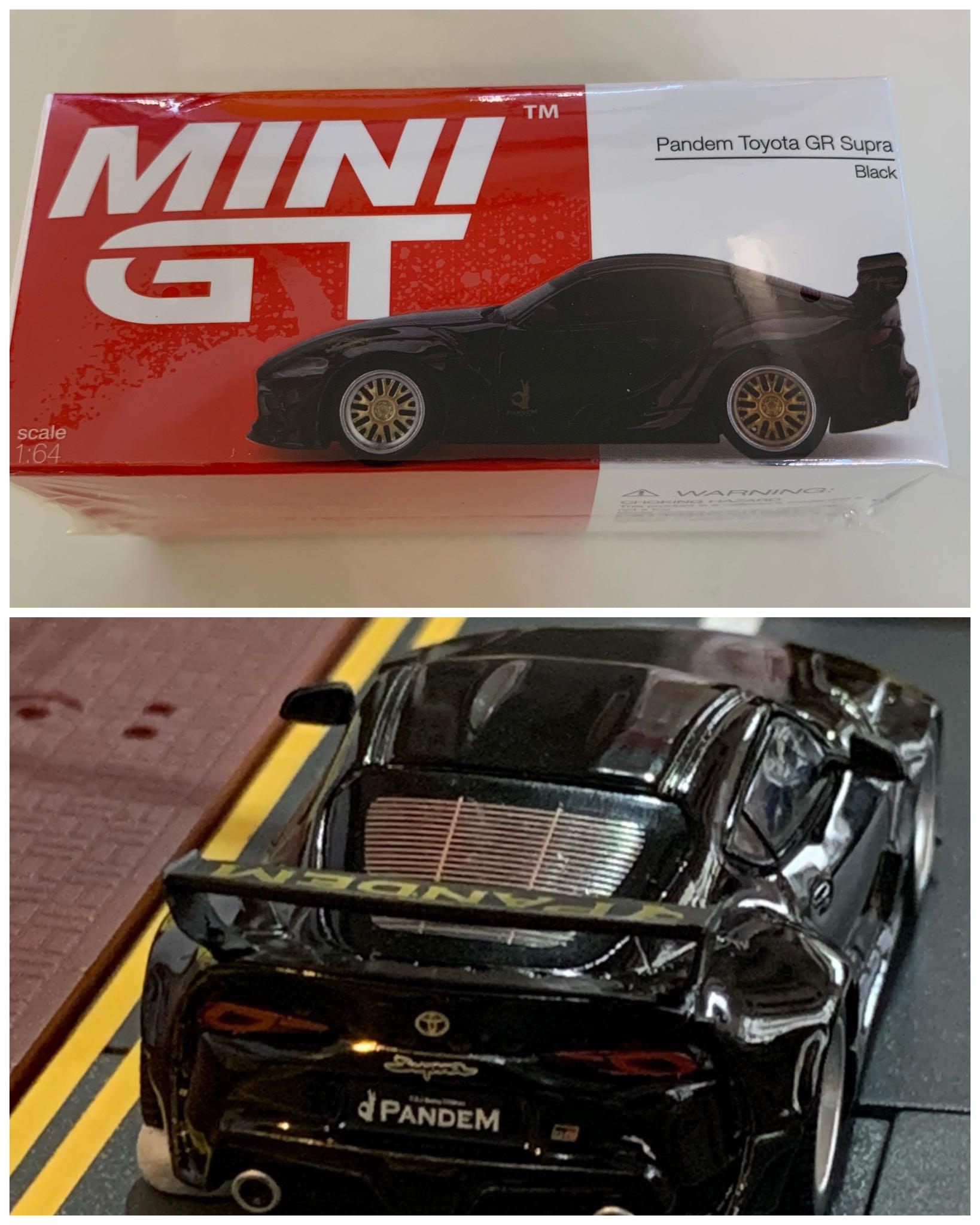 全新new Mini GT Sinopec 1:64 Pandem Toyota GR Supra Black RHD TSM