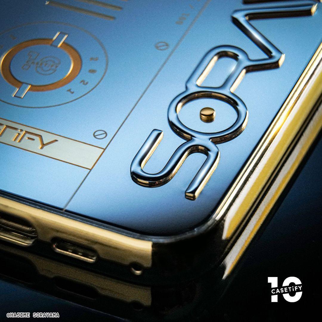 (靚number!) Sorayama x Casetify 10th Anniversary stainless steel phone