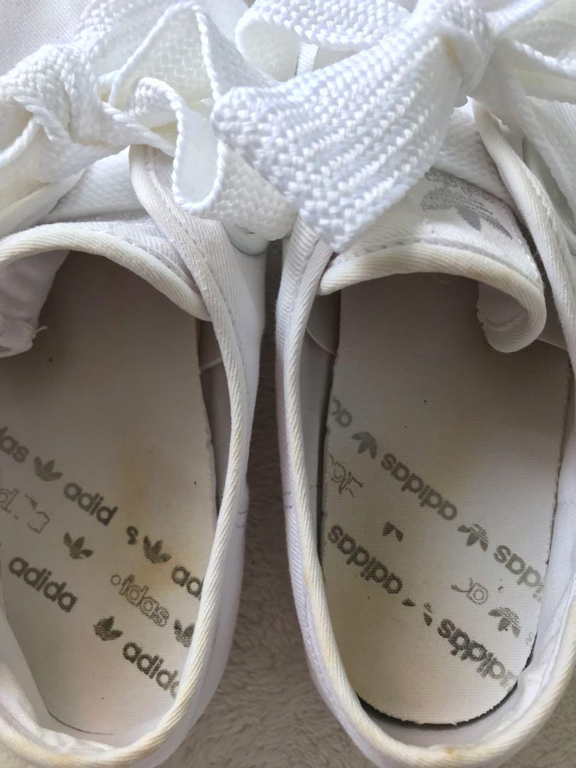 Adidas ribbon best sale lace shoes