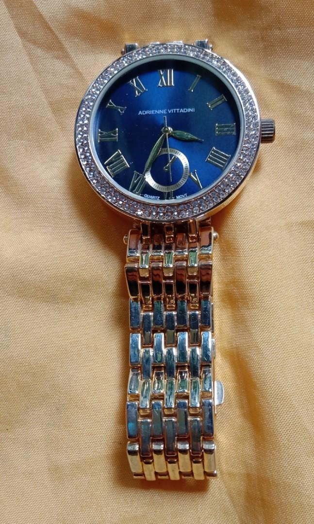 Adrienne vittadini mens clearance watches