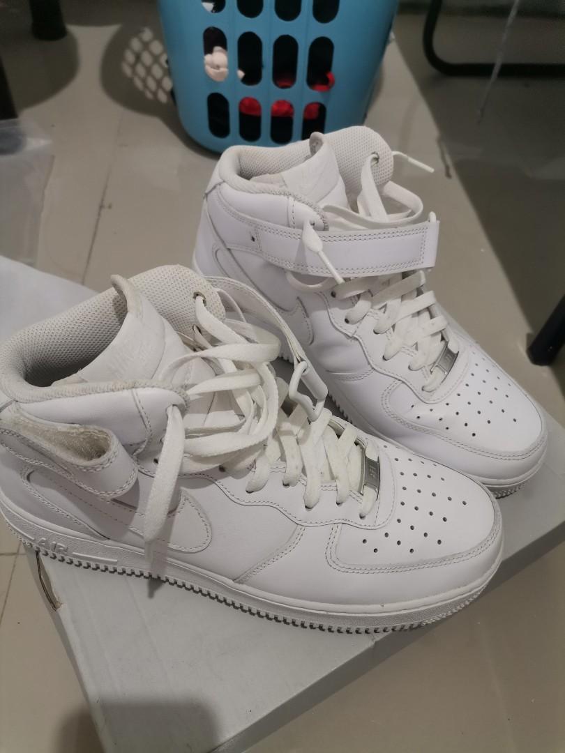 Air force 1 hotsell high triple white
