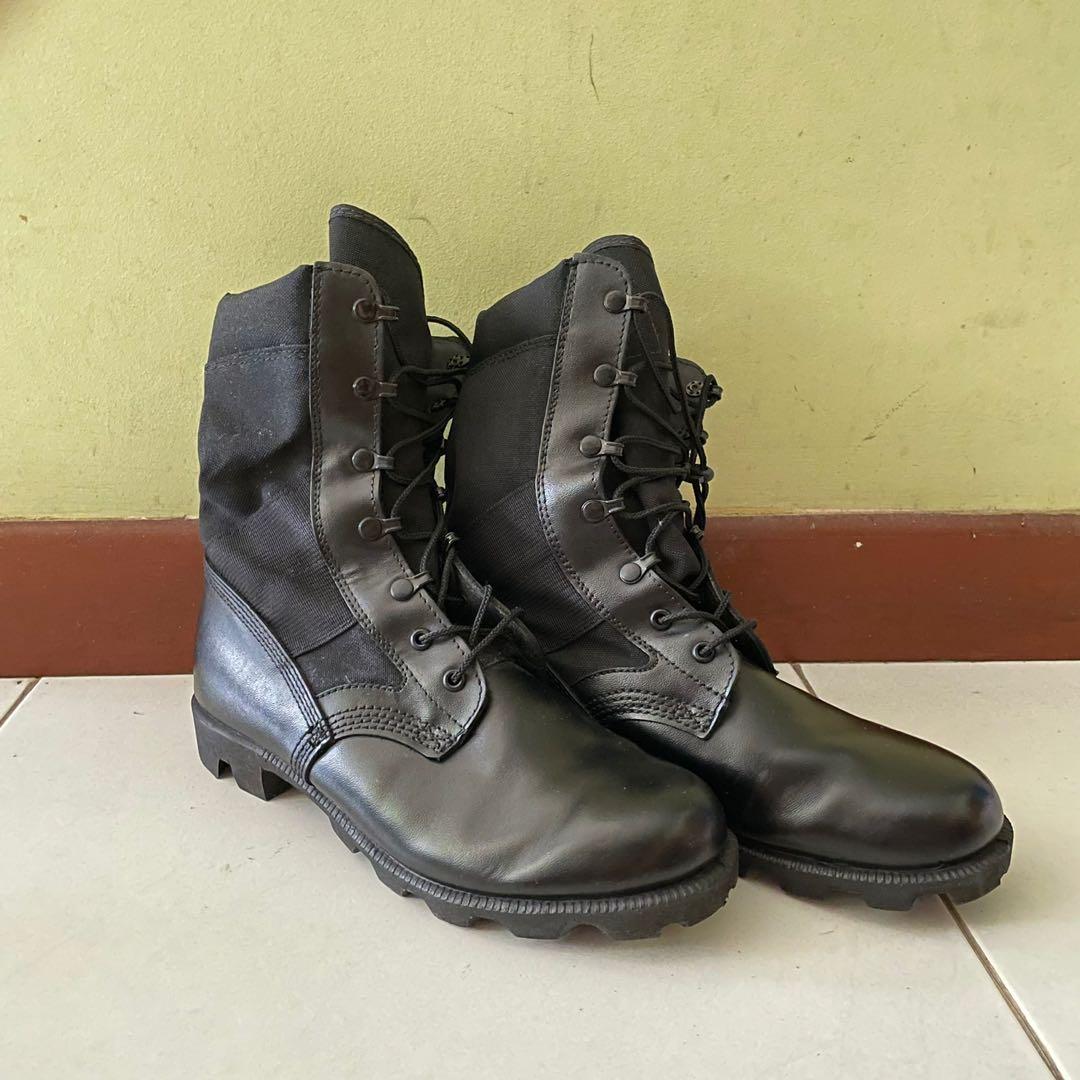 Gibson military boots top