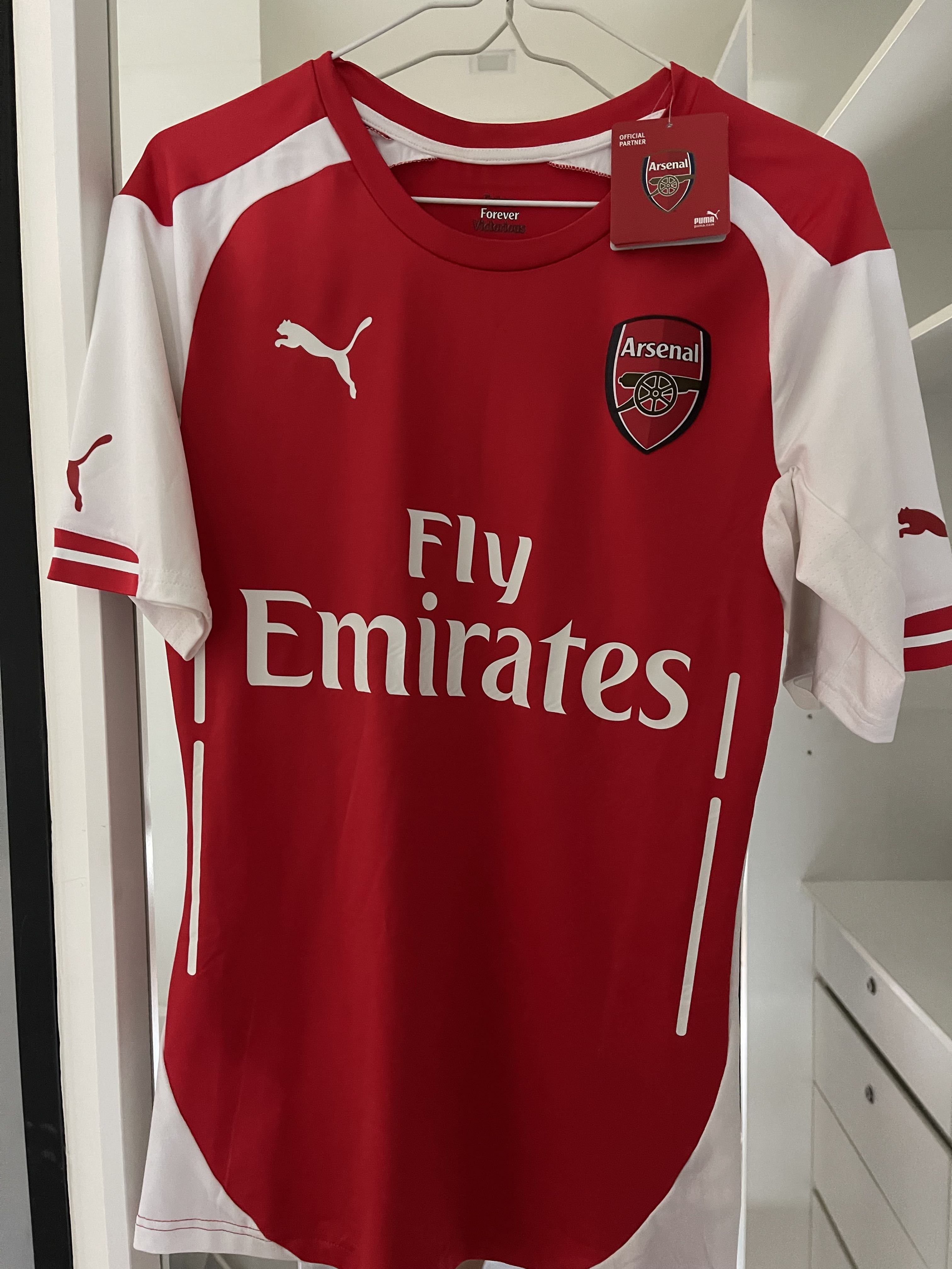 Arsenal Authentic Home Jersey, Men's 