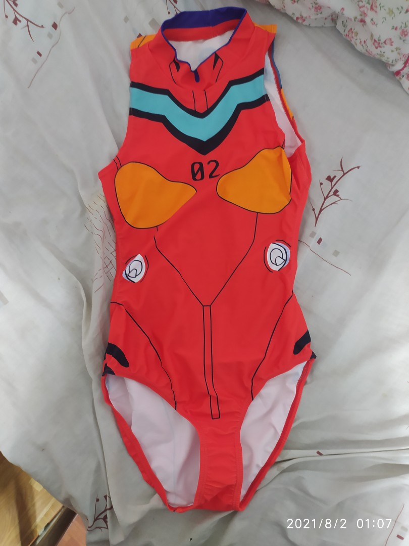 Asuka Langley Swimsuit, Women's Fashion, Swimwear, Bikinis & Swimsuits