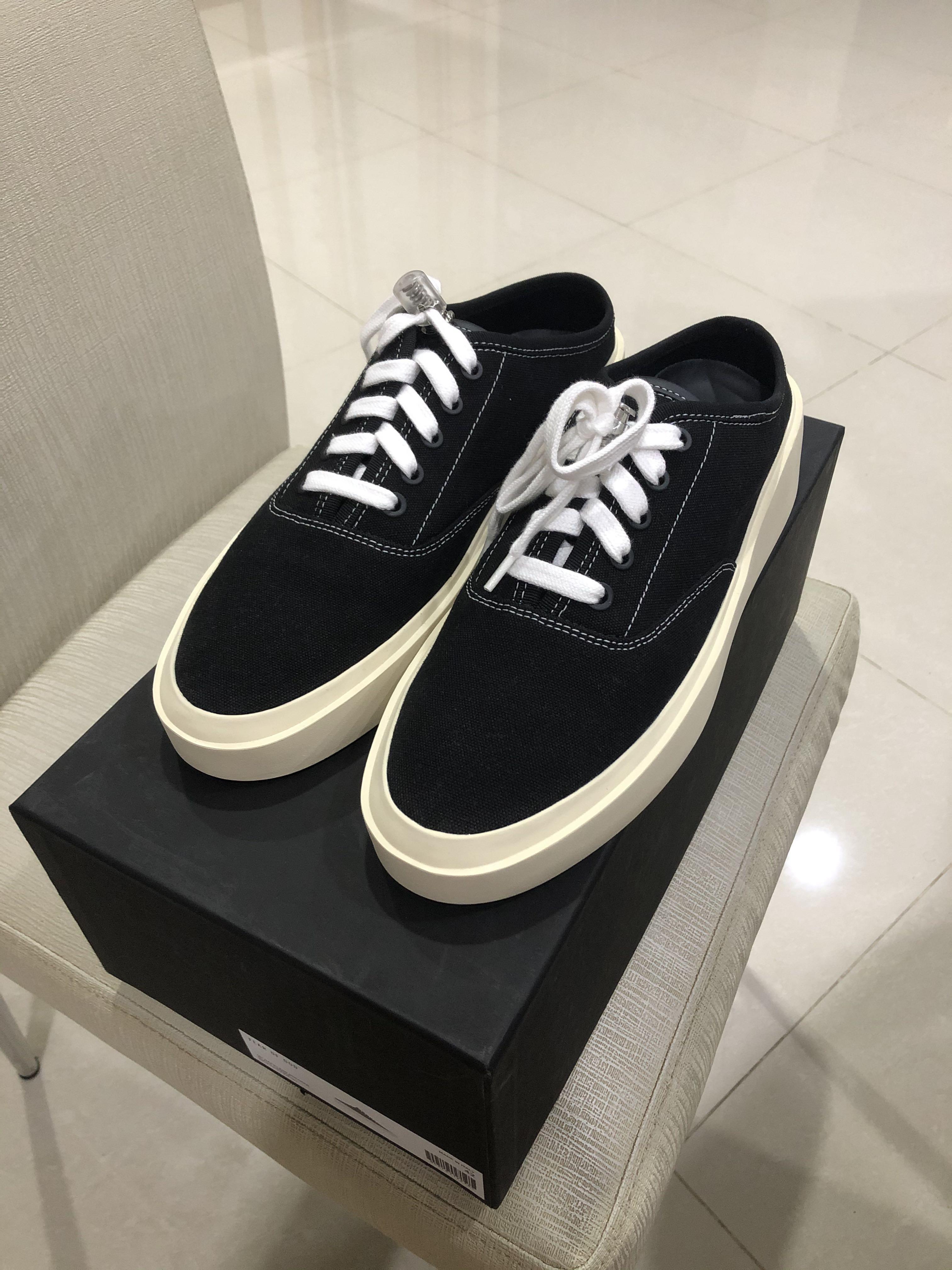 Authentic Fear of God 101 Backless Sneaker Black