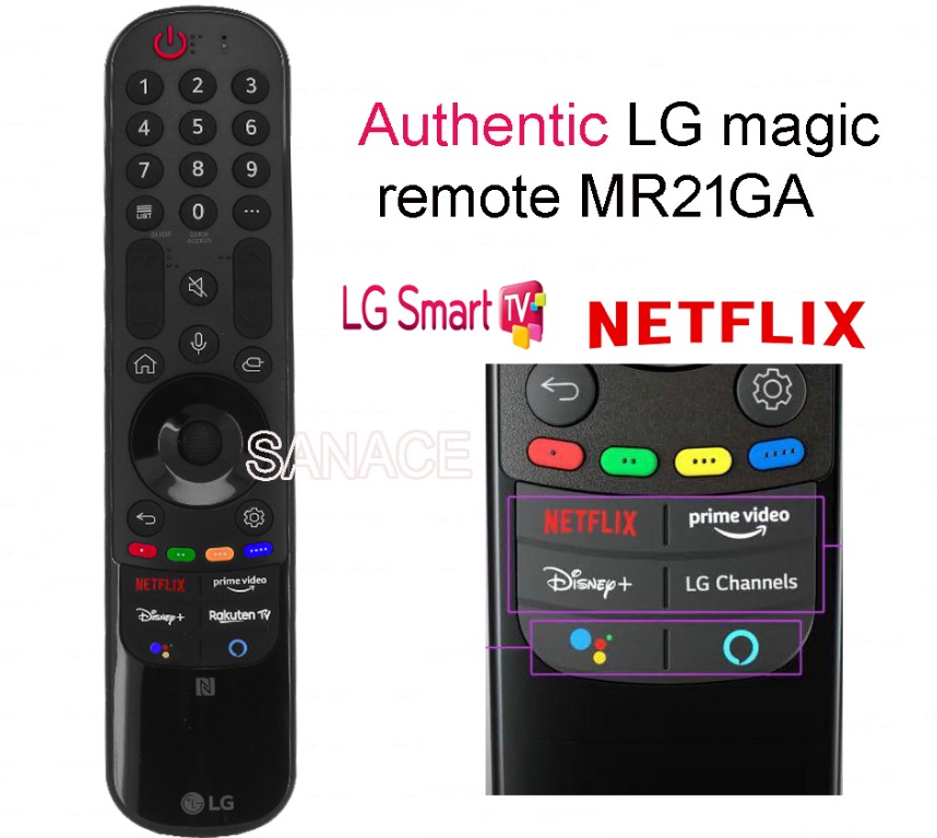 LG MR21GC Magic Motion Remote Control WITH Magic Tap Feature -- Brand New