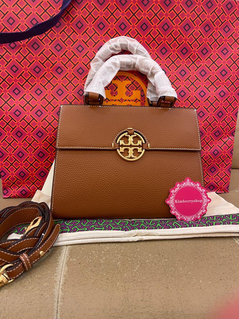 Authentic Tory Burch Miller top handle satchel 79329, Women's Fashion, Bags  & Wallets, Purses & Pouches on Carousell