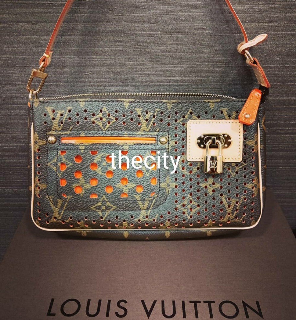Louis Vuitton Monogram Perforated Pochette Plat