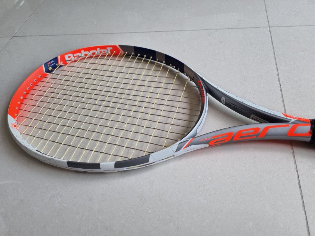 Babolat Aero Roland Garros Edition, Equipment, Sports & Games, Racket & Ball Sports on Carousell