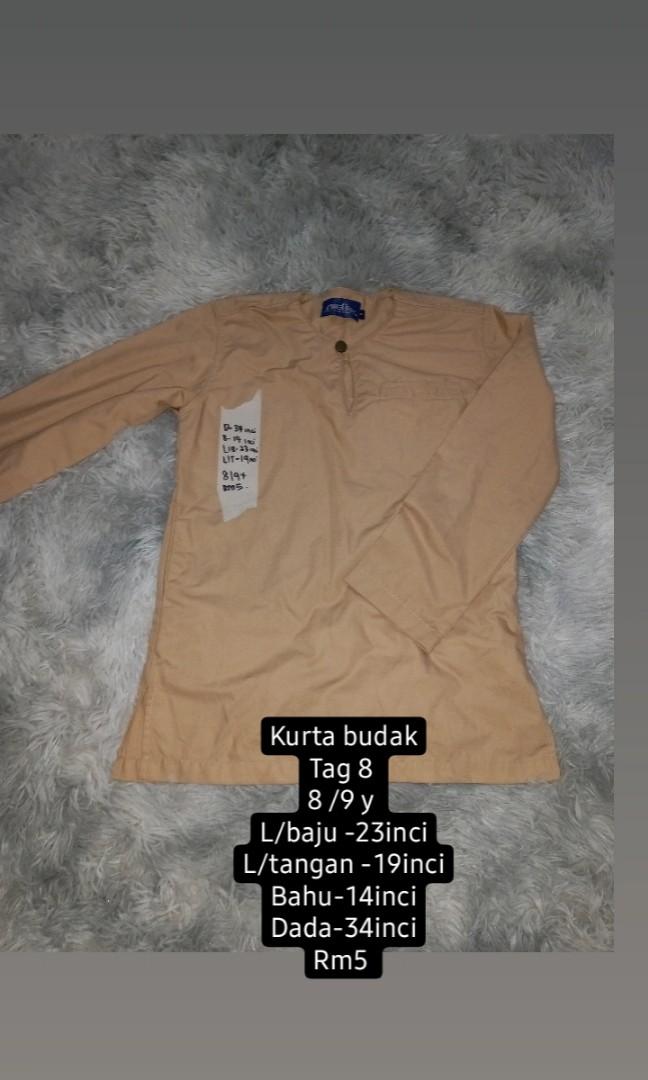 Baju Kurta Budak Babies Kids Boys Apparel 8 To 12 Years On Carousell