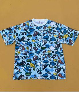 Bape BAPE Bathing Ape × KAWS animal kingdom T-shirt milo Fullprint #MentopL