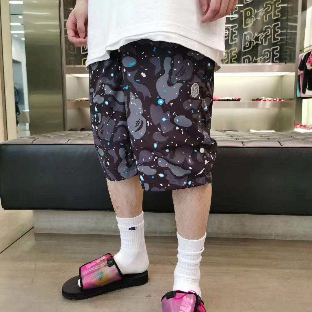 bape shorts space camo