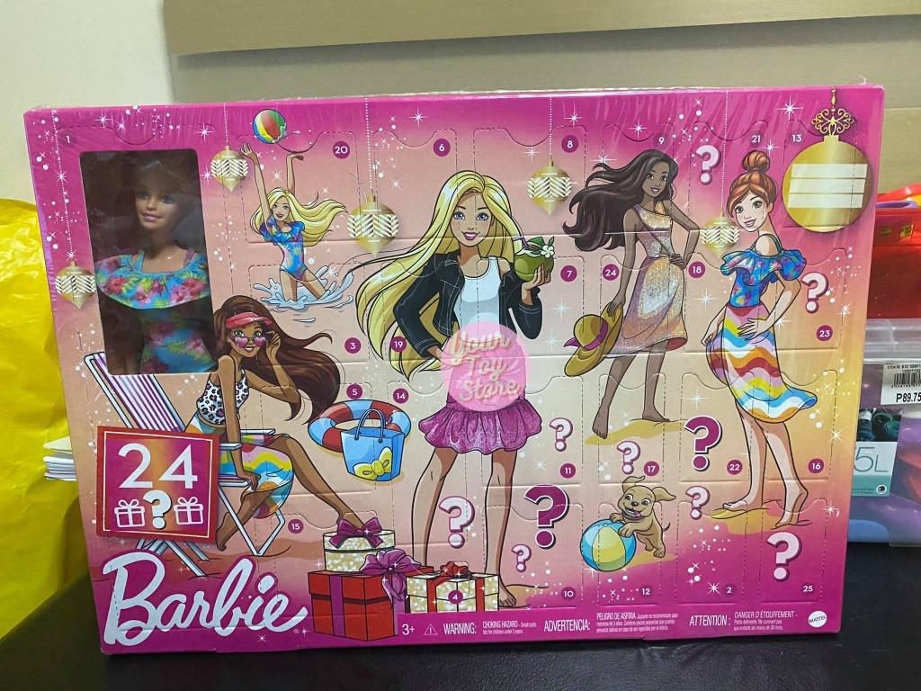 Barbie advent deals calendar kmart