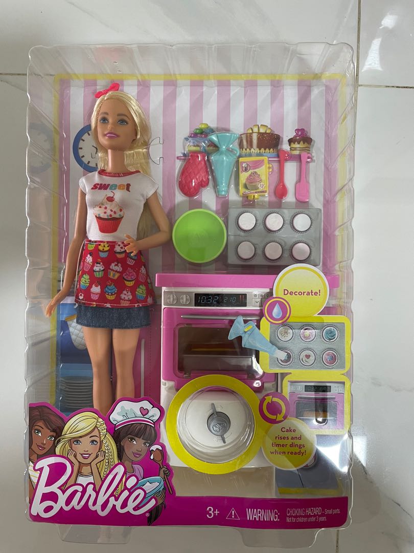 Barbie bakery sale chef