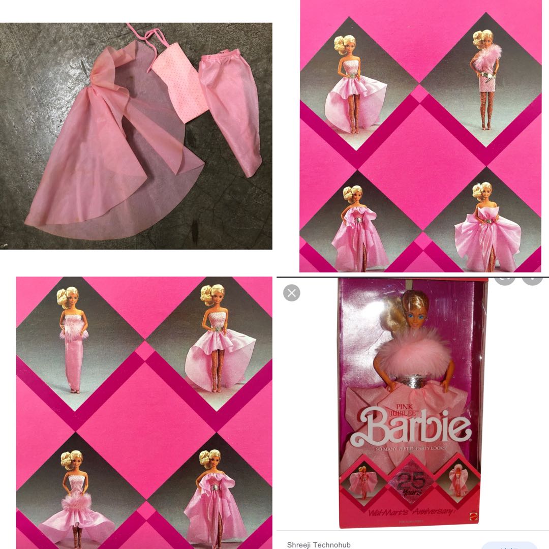 Barbie pink hotsell jubilee 1987
