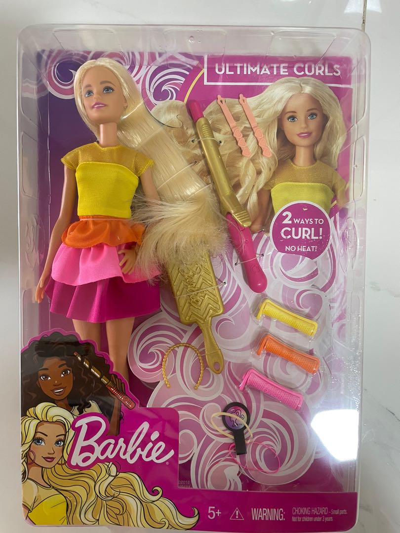 Barbie Ultimate Curls Doll Playset, Hobbies & Toys, Toys & Games on ...