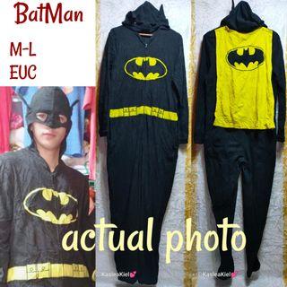 BatMan Onesie/Costume/Sleepwear