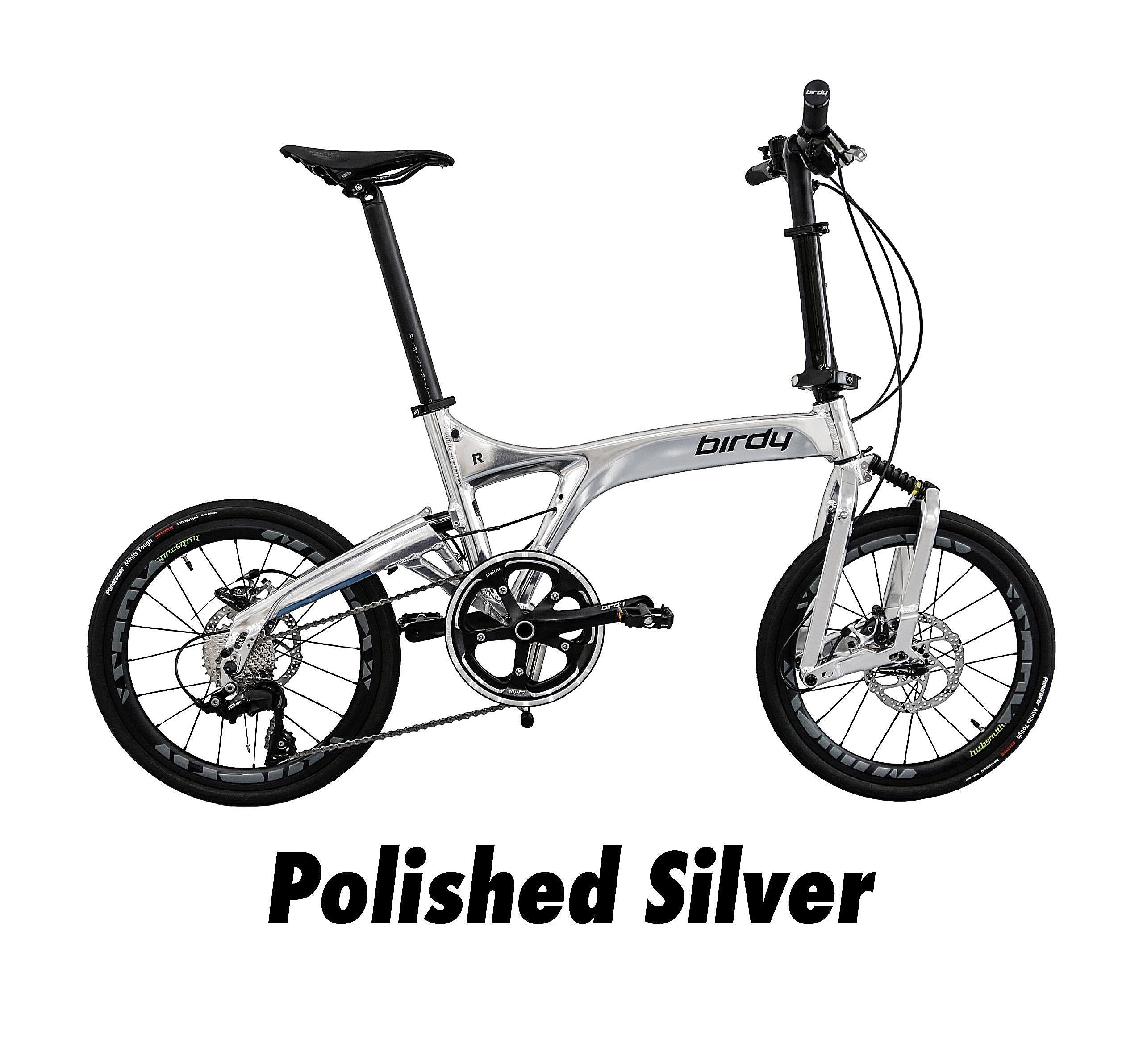Birdy City 9SP Polished Silver Sports Equipment Bicycles Parts Bicycles on Carousell