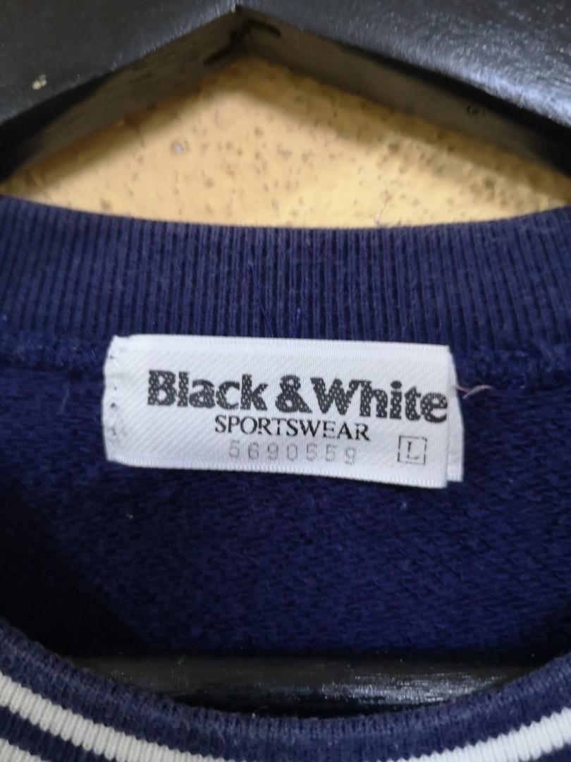 Black White Sportswear Sweatshirt Men s Fashion Tops Sets
