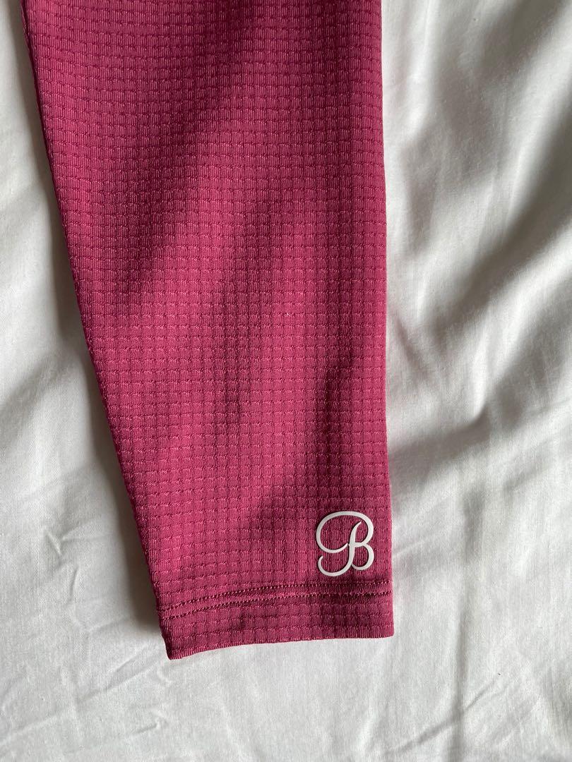 Bombshell Sportswear High Waist Thigh Highs Solid Leggings Women - Pink  (Size: XS), 男裝, 外套及戶外衣服- Carousell
