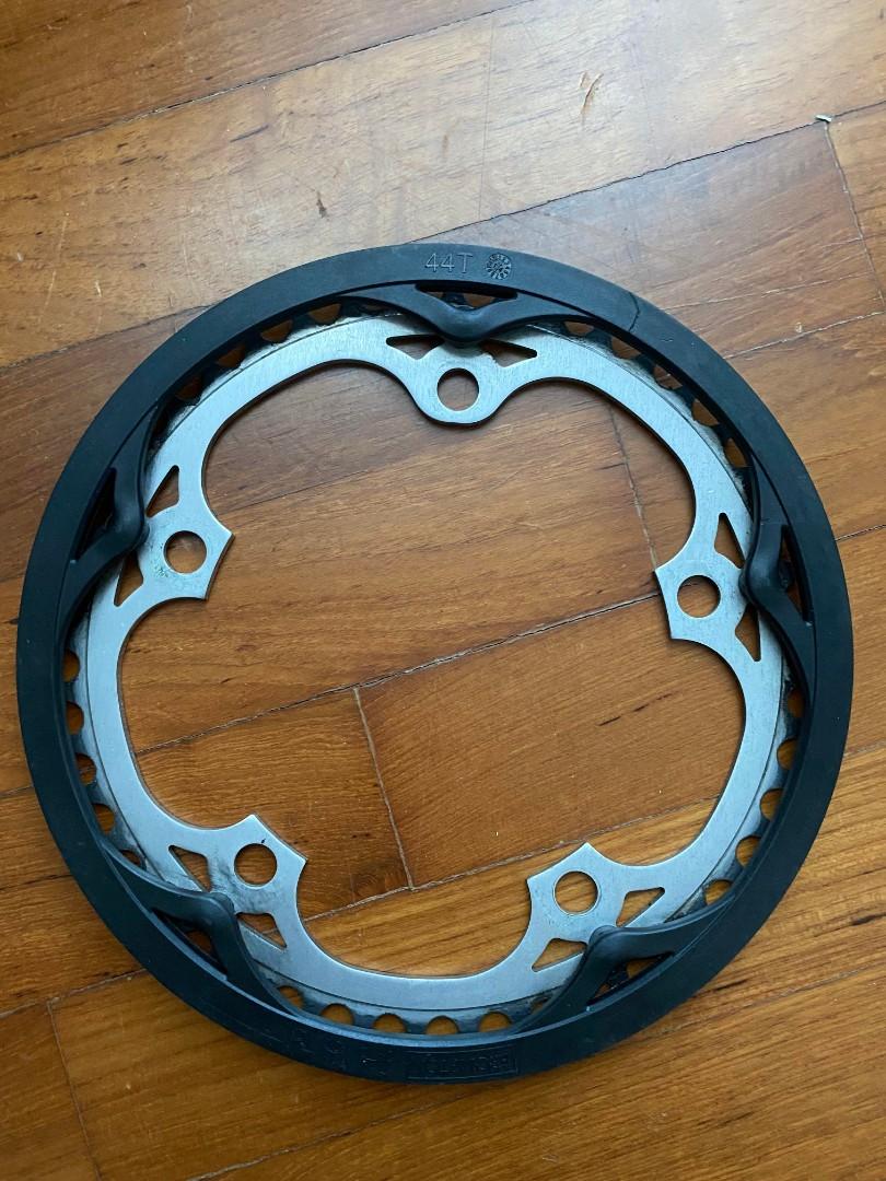 Brompton 44T chainring with guard Sports Equipment Bicycles Parts Parts Accessories on Carousell