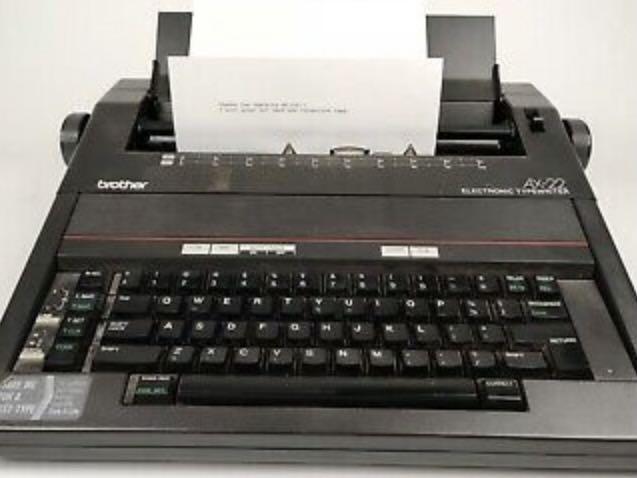 Brother Electronic Typewriter (Category: Office & Business Technology) located in Las Pinas. Submitted by bestudios (Listing ID 1104586062, Image 1). Description: .