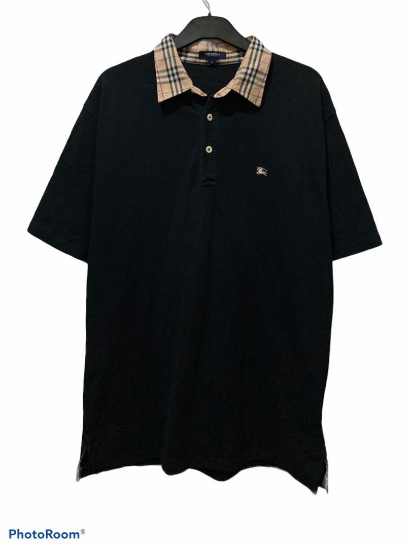 Burberry collar polo shirt deals
