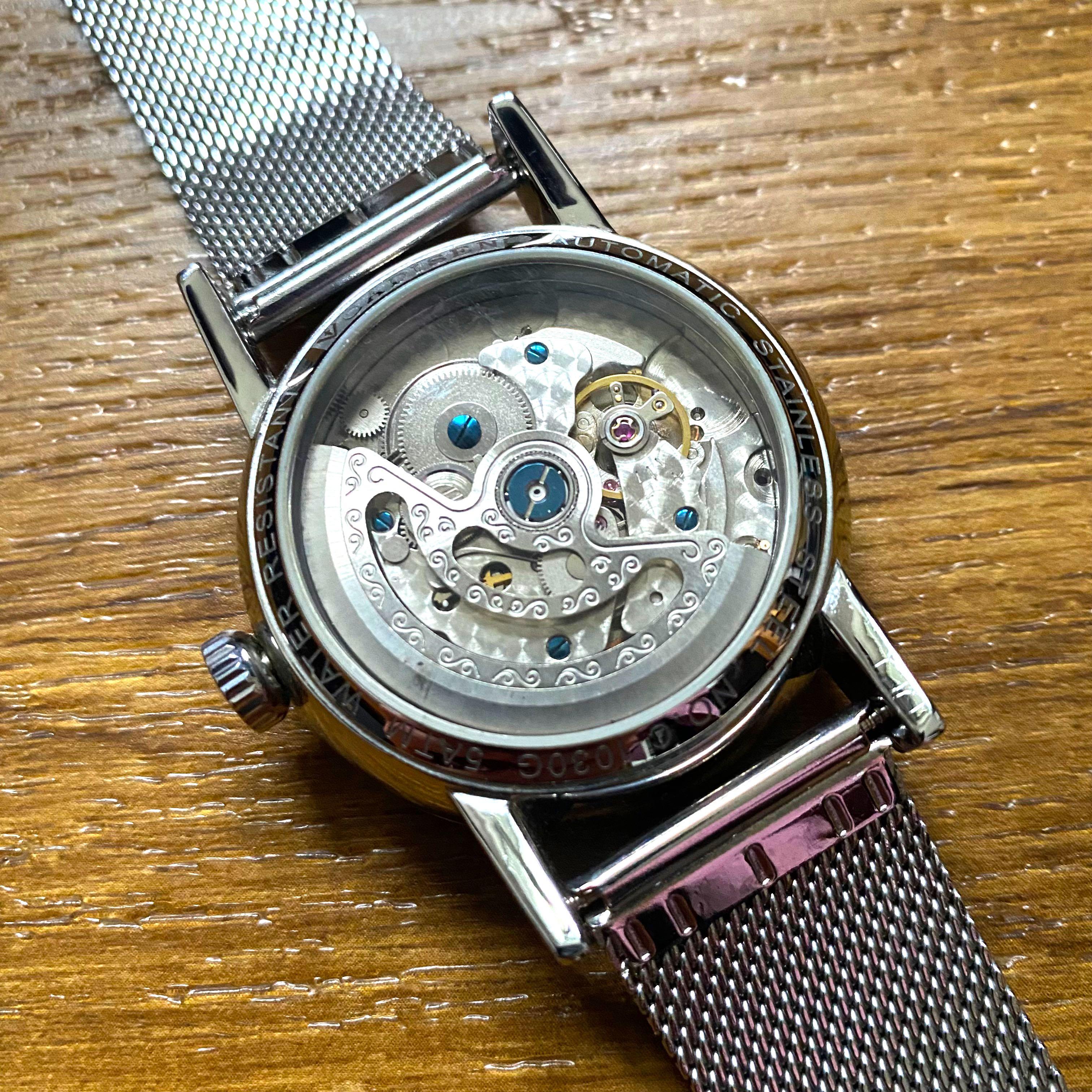 Cadisen C1030 Nomos Lambda Homage Automatic Watch
