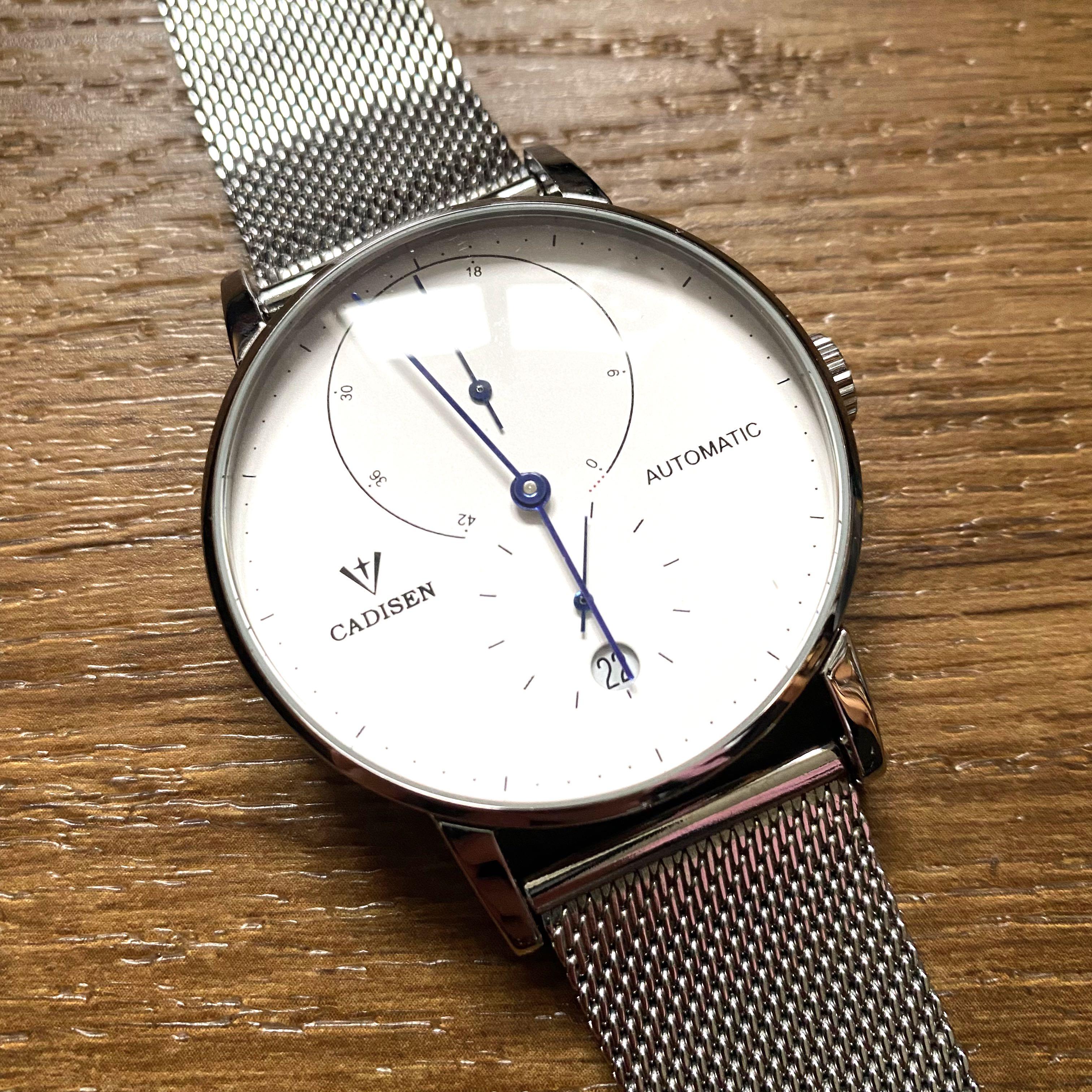 Cadisen C1030 Nomos Lambda Homage Automatic Watch
