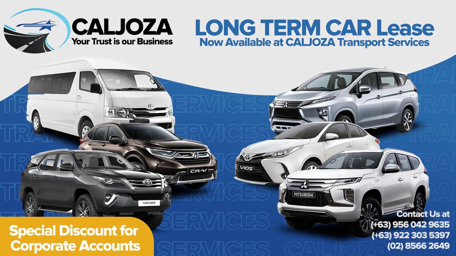CAR RENTAL SERVICES (with driver service) DAILY, WEEKLY, MONTHLY