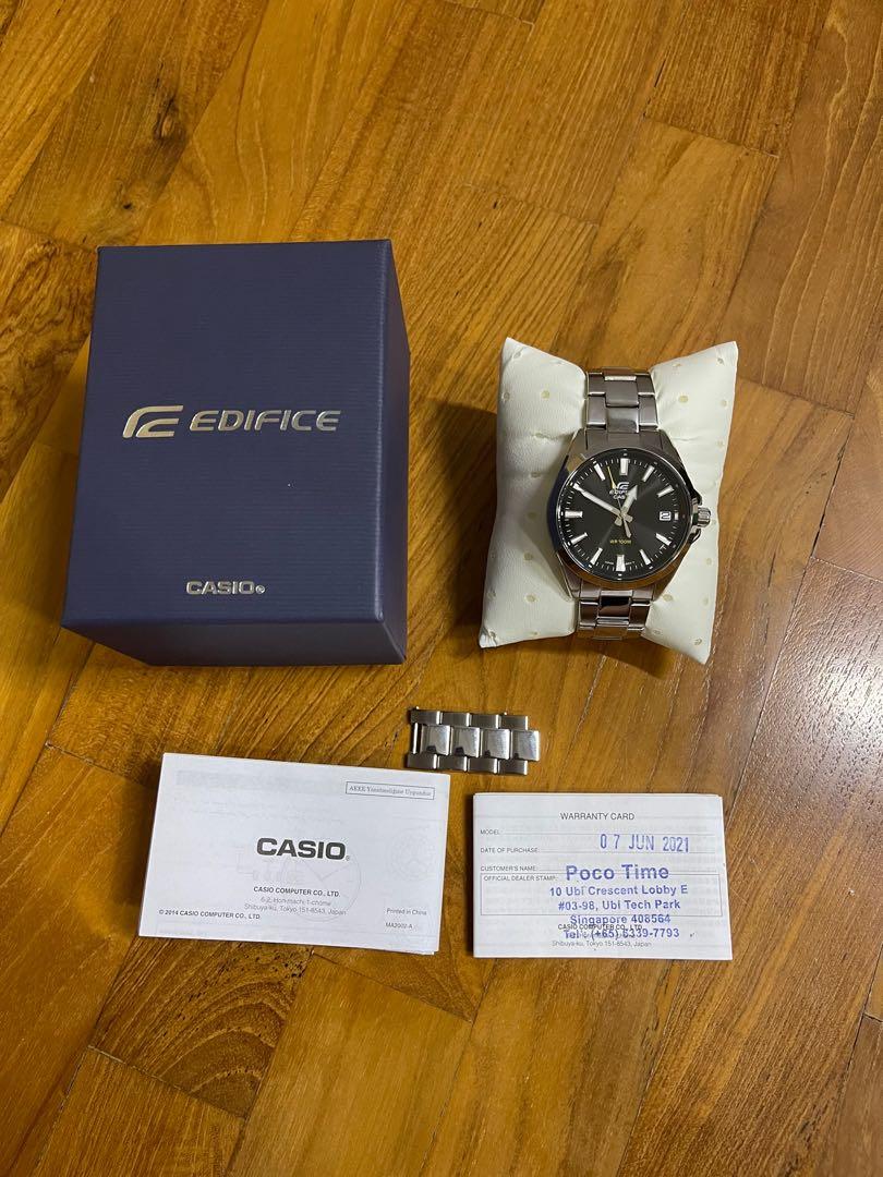 Casio edifice deals 2014