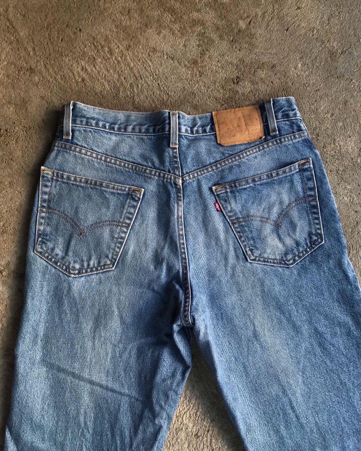 Celana jeans levis 557 baby blue 