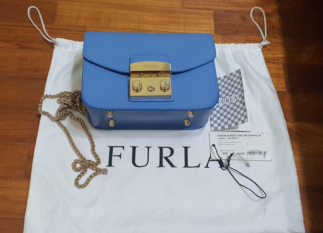 Furla celeste clearance