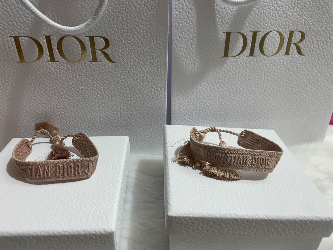 Christian Dior Friendship bracelet (Category: Bracelets) located in Valenzuela. Submitted by naryjanohan (Listing ID 1104618290, Image 3). Description: New Christian Dior Friendship Bracelet Complete with Box and Paperbag.