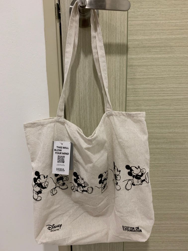 Cotton On x Disney Mickey recycle bag Women s Fashion Bags
