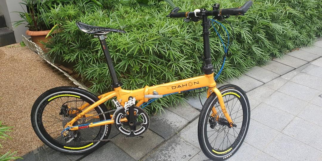 Upgraded Dahon S18 18 speed Fast Foldie Sports Equipment Bicycles Parts Bicycles on Carousell