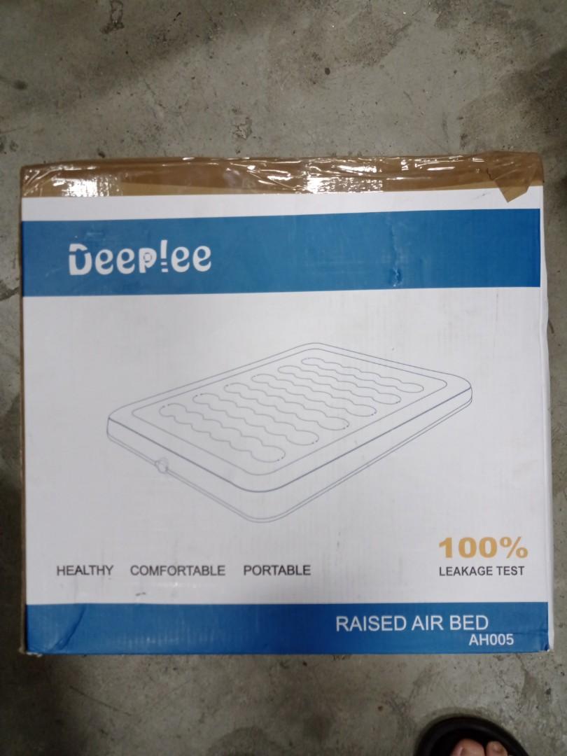 Deeplee raised air bed mattress twin size Furniture Home Living Furniture Bed Frames Mattresses on Carousell
