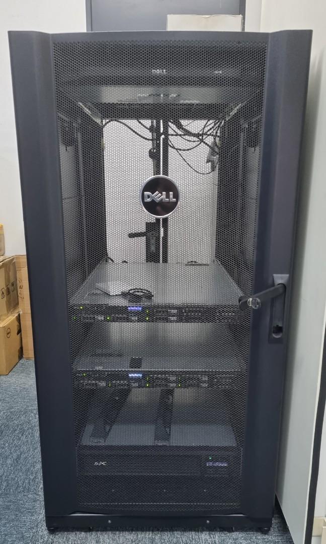 Dell Server Rack, Furniture & Home Living, Furniture, Shelves,