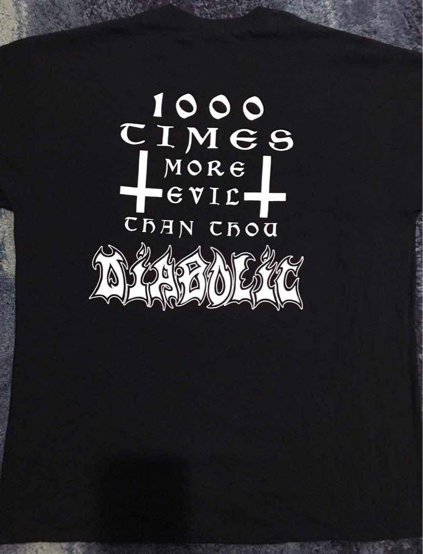 Diabolic - Subterraneal Magnitude - death metal t-shirt, Hobbies & Toys ...