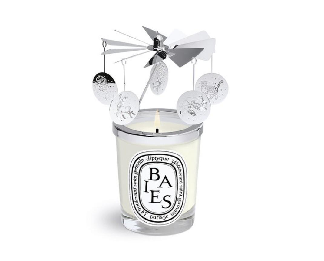 Diptyque Carrousel Metal Rotary Candle Holder, 美容＆化妝品, 頭髮護理, 沐浴 ＆ 身體護理, 沐浴及身體護理 身體護理 Carousell