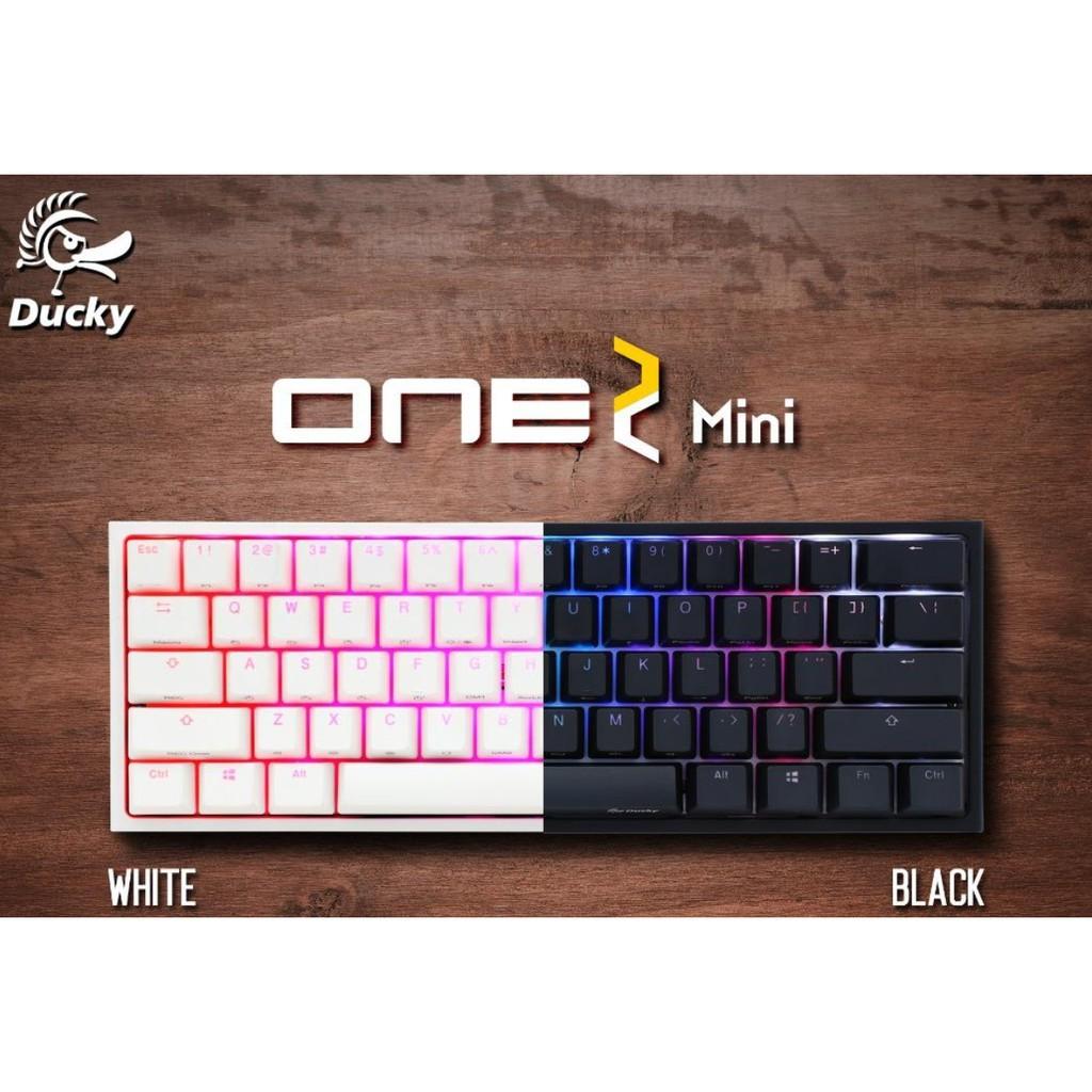 Ducky One 2 Mini Rgb Black Double Shot Pbt Mechanical Keyboard Cherry Mx S Red Electronics Computer Parts Accessories On Carousell