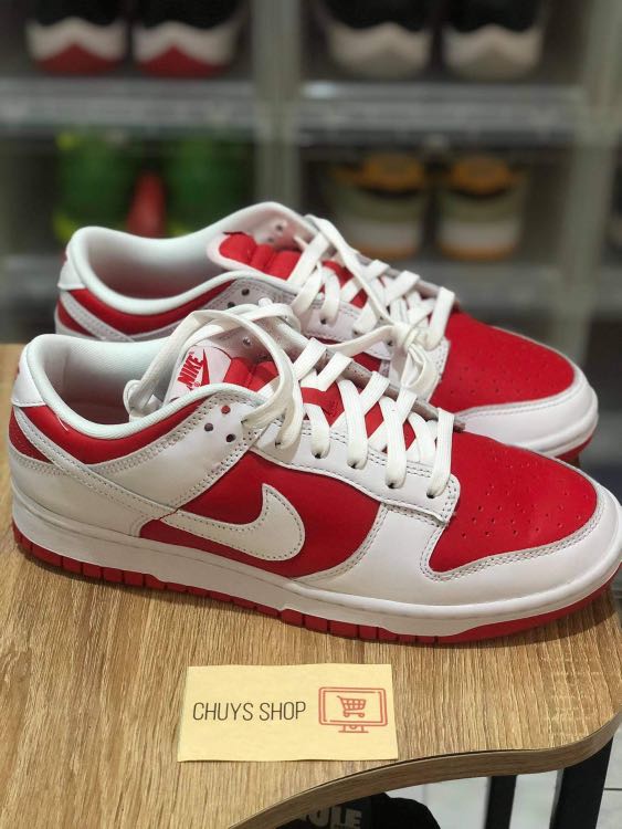 Nike Dunk Low Championship Red