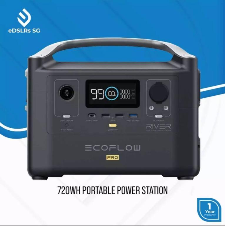 EcoFlow RIVER Pro Portable Power Station 720WH (International Edition)