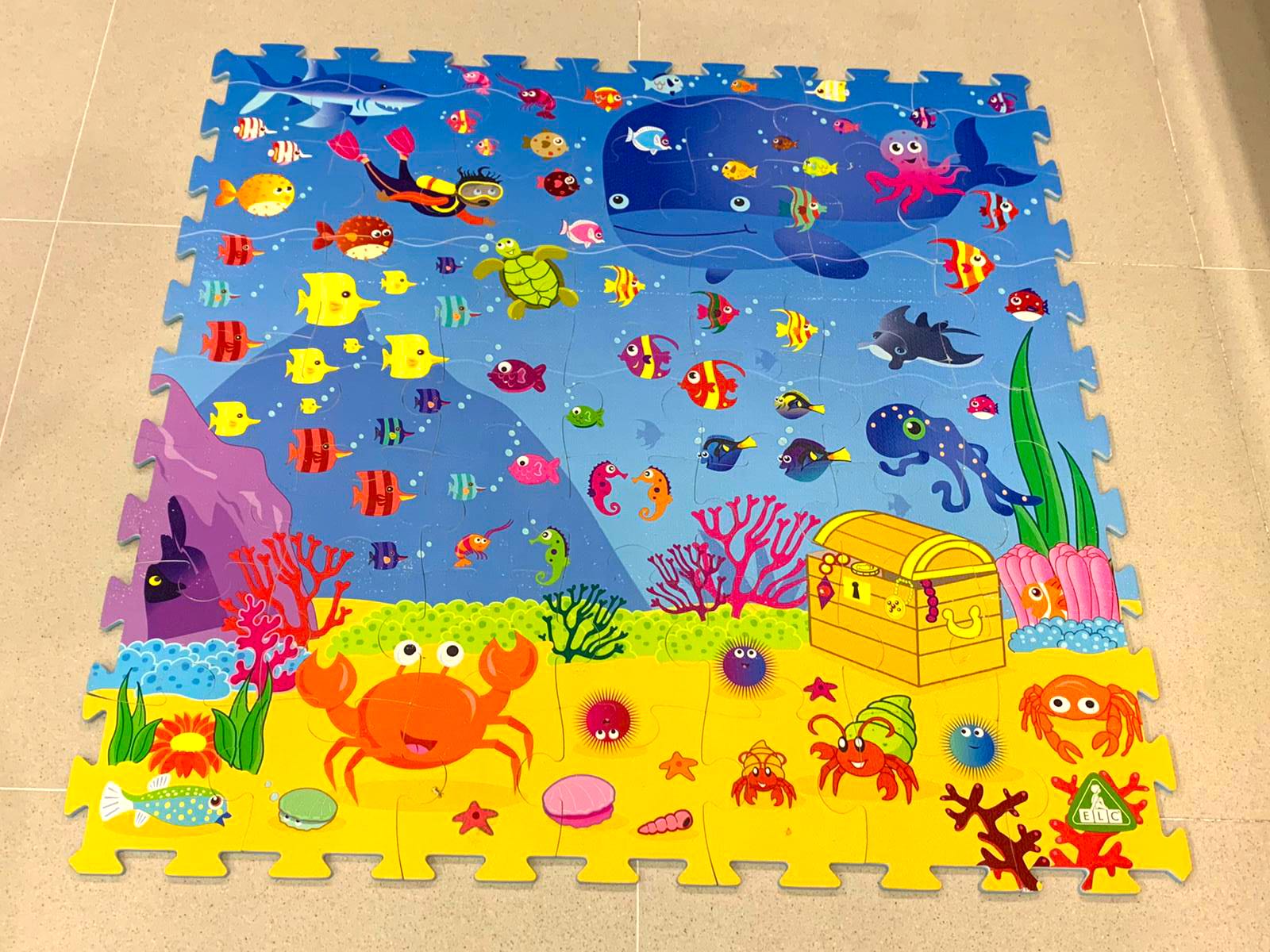 ELC Foam Floor Puzzle, Babies & Kids, Infant Playtime on Carousell