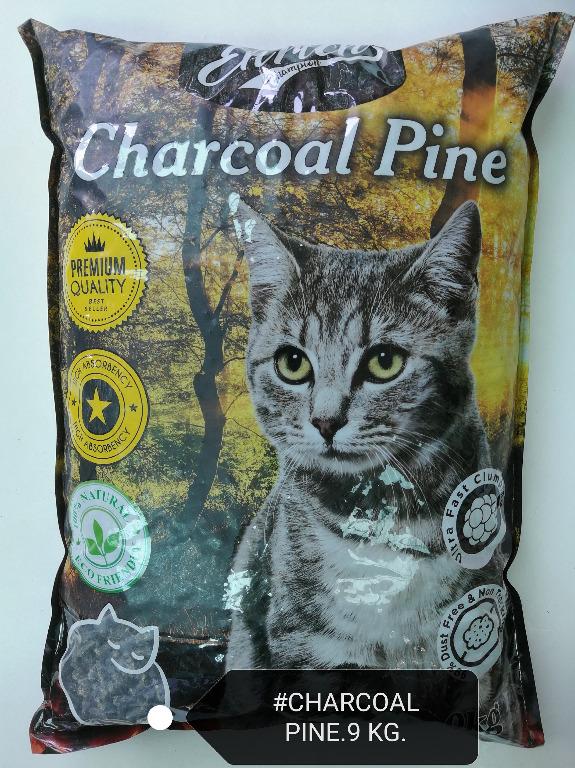 Enrich Champion Charcoal Pine Wood Cat Litter 9kg