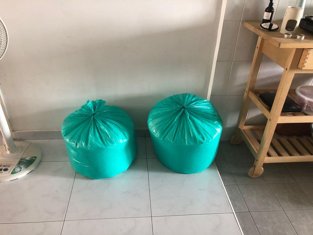 Free: 2 bags of styrofoam balls for beanbag stuffing, Furniture
