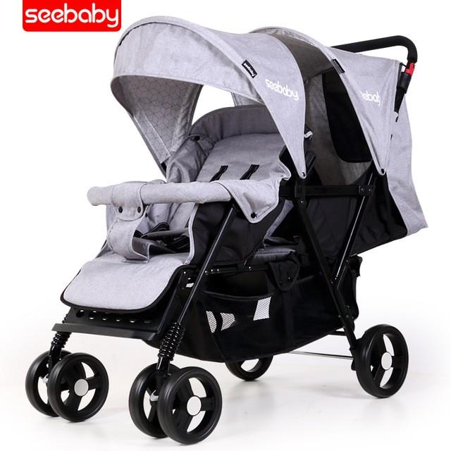 Front facing double stroller cheap
