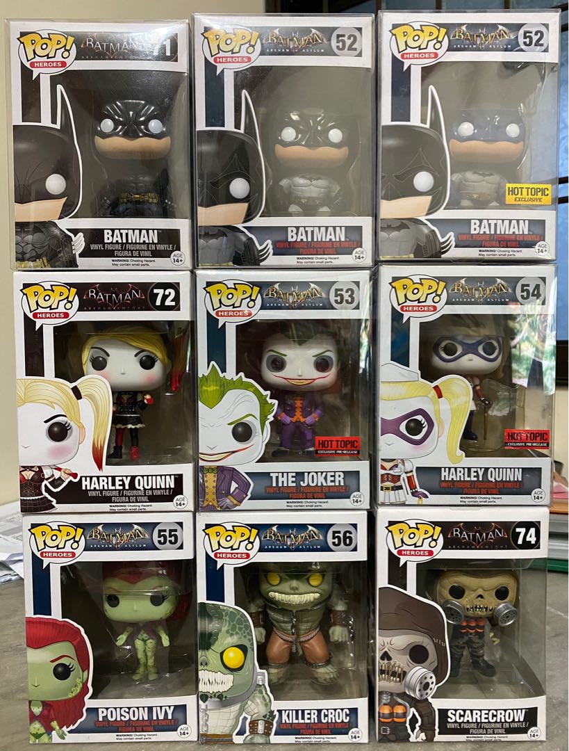 Arkham asylum store funko pop